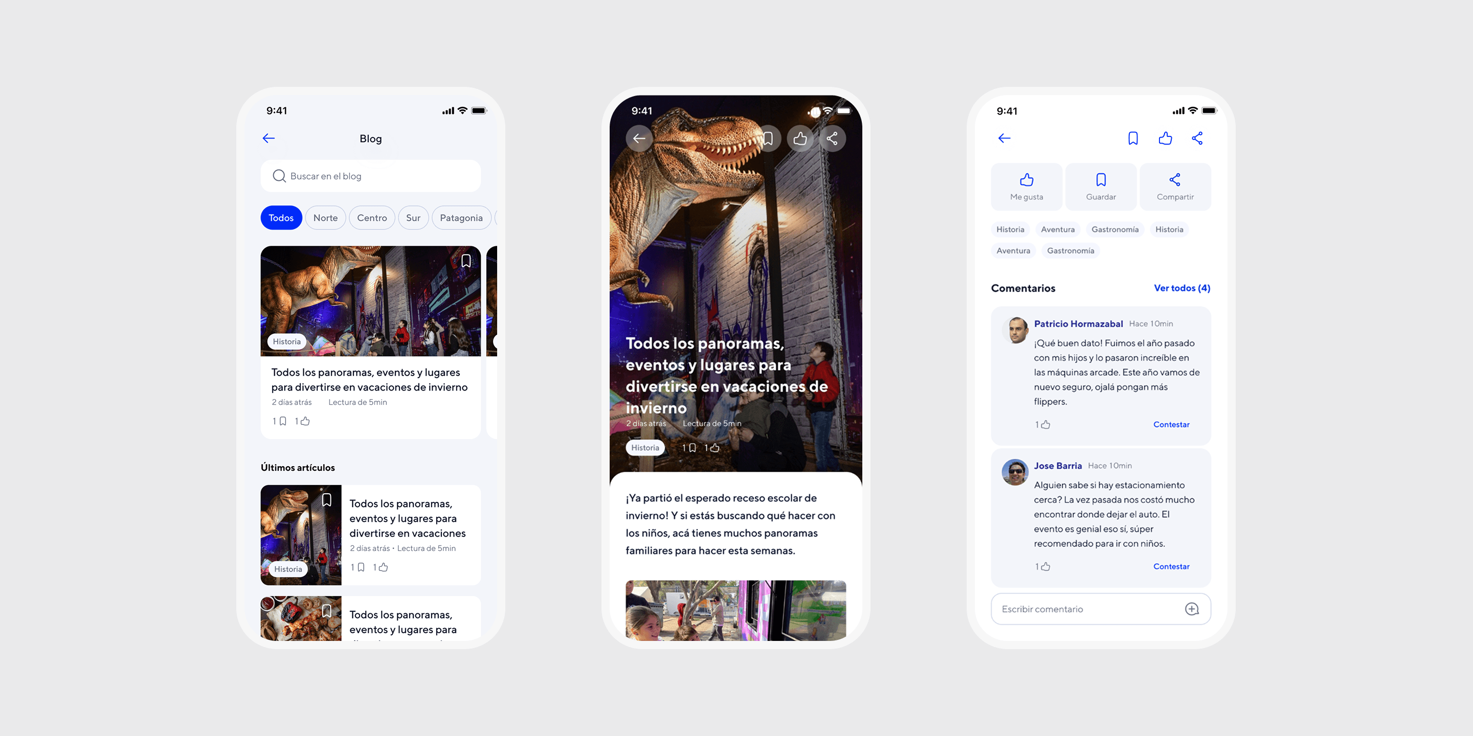 Chiletur — blog, article, and comments